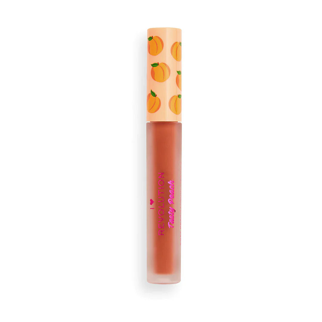 I Heart Revolution Tasty Peach Soft Peach Liquid Lipstick Melba I Heart Revolution Tasty Peach Soft Peach Liquid Lipstick Melba
