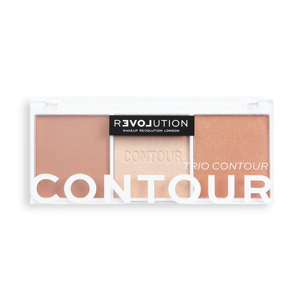 Relove By Revolution Colour Play Contour Trio Palette Baked Sugar Relove By Revolution Colour Play Contour Trio Palette Baked Sugar