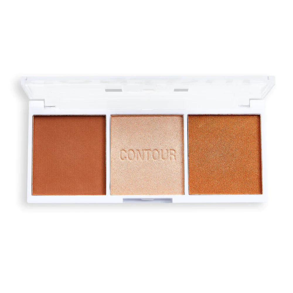 Relove By Revolution Colour Play Contour Trio Palette Baked Sugar Relove By Revolution Colour Play Contour Trio Palette Baked Sugar