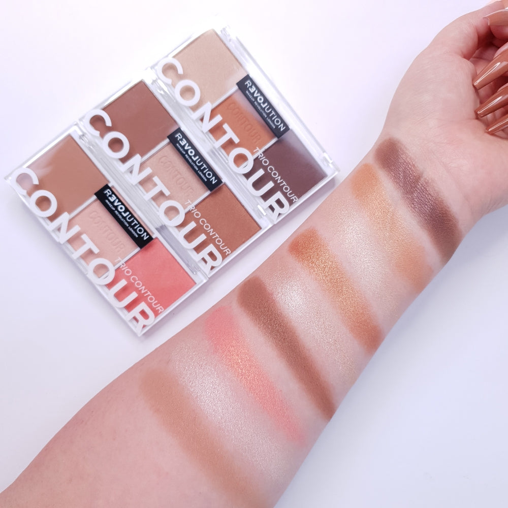 Relove By Revolution Colour Play Contour Trio Palette Sugar Relove By Revolution Colour Play Contour Trio Palette Sugar