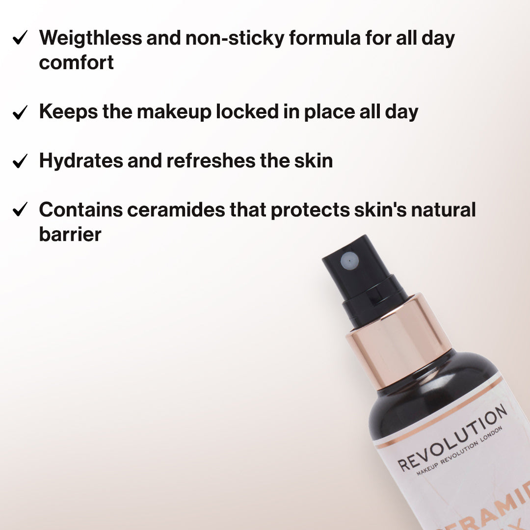 Makeup Revolution Ceramide Fix Fixing Spray Makeup Revolution Ceramide Fix Fixing Spray