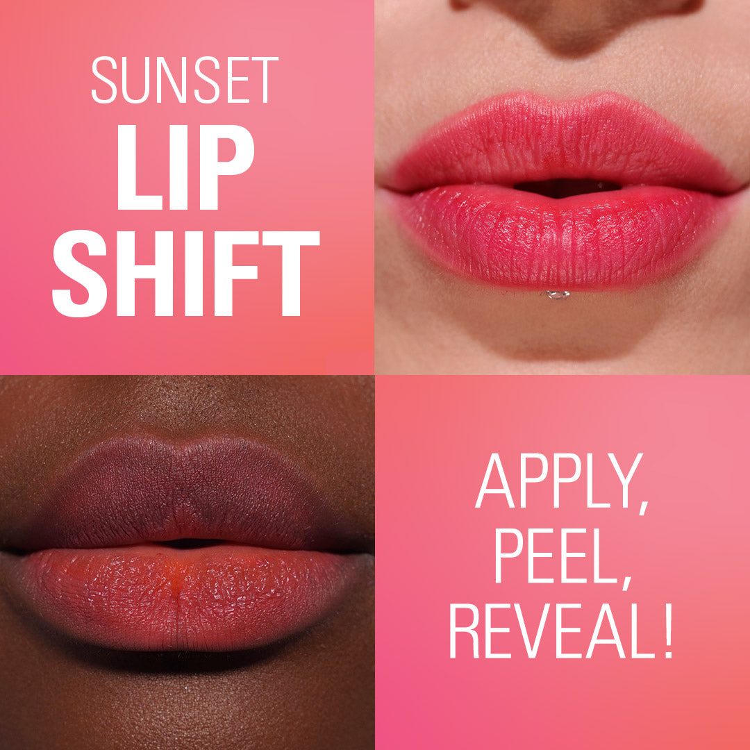 Sunset Lip Shift Peel Off Lip Stain - Flushed Pink Sunset Lip Shift Peel Off Lip Stain - Flushed Pink