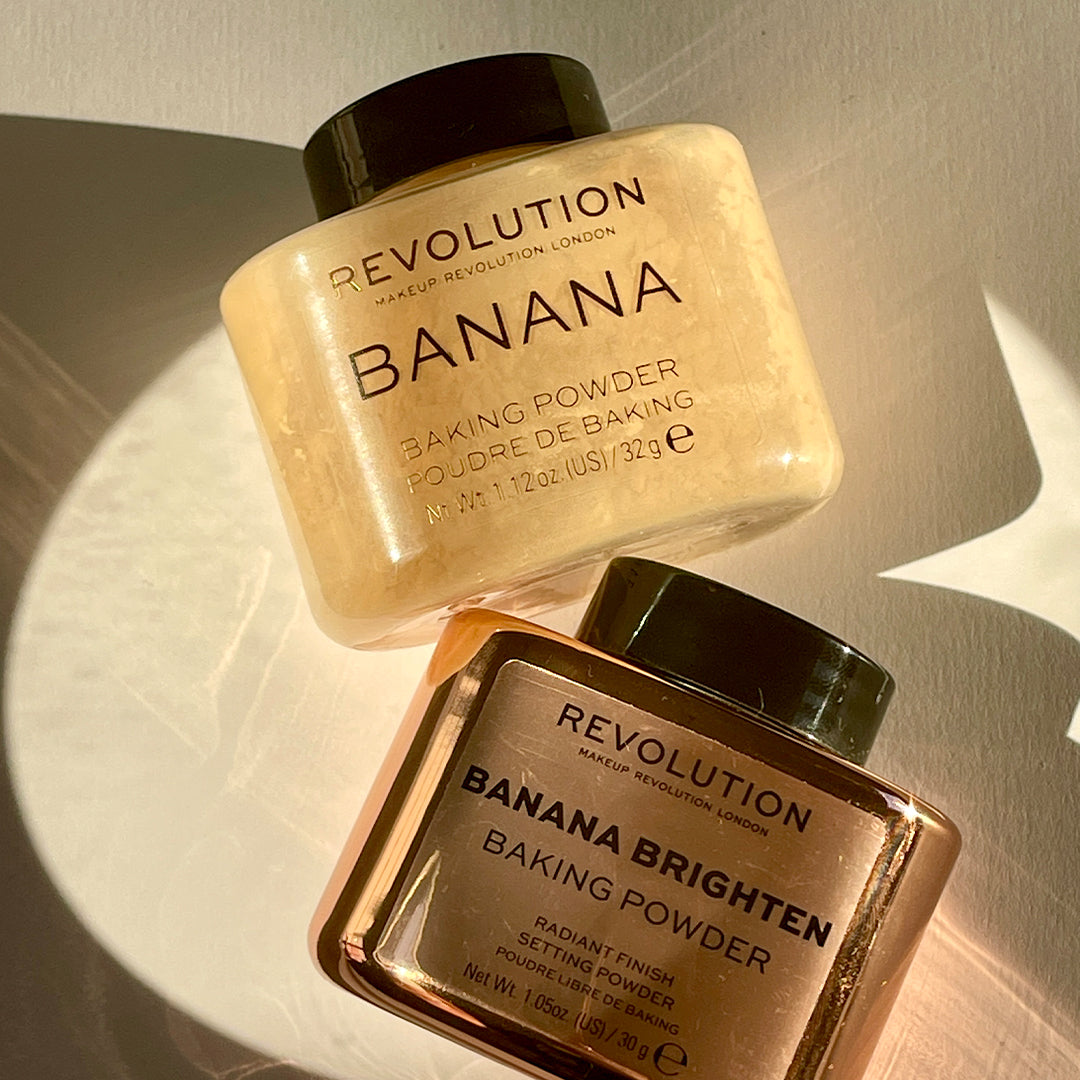 Makeup Revolution Banana Brighten Baking Powder Makeup Revolution Banana Brighten Baking Powder