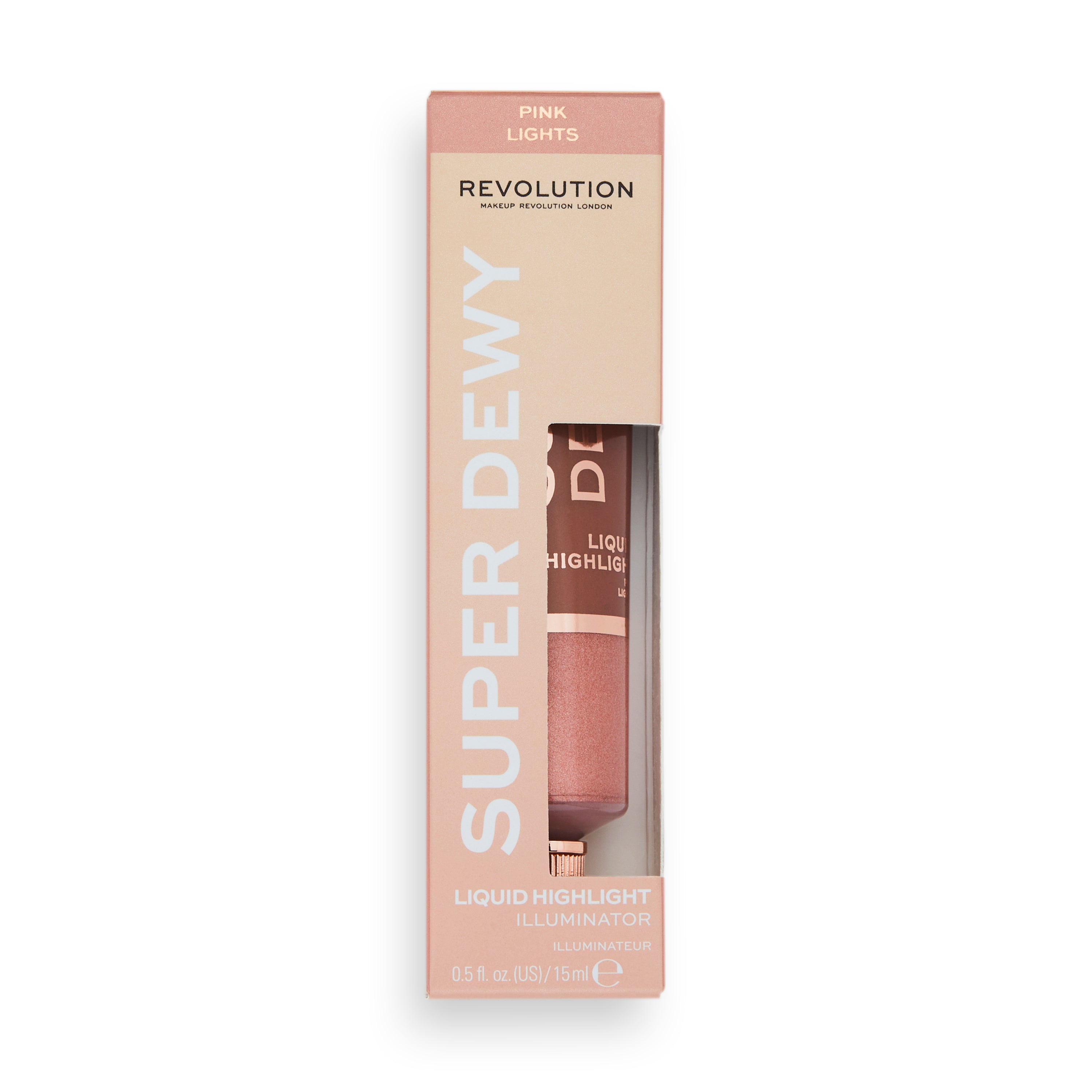 Makeup Revolution Superdewy Liquid Highlighter Pink Lights Makeup Revolution Superdewy Liquid Highlighter Pink Lights