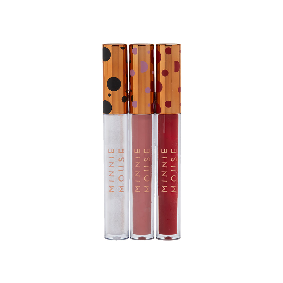 Disneys Minnie Mouse and Makeup Revolution Lipgloss Trio Disneys Minnie Mouse and Makeup Revolution Lipgloss Trio