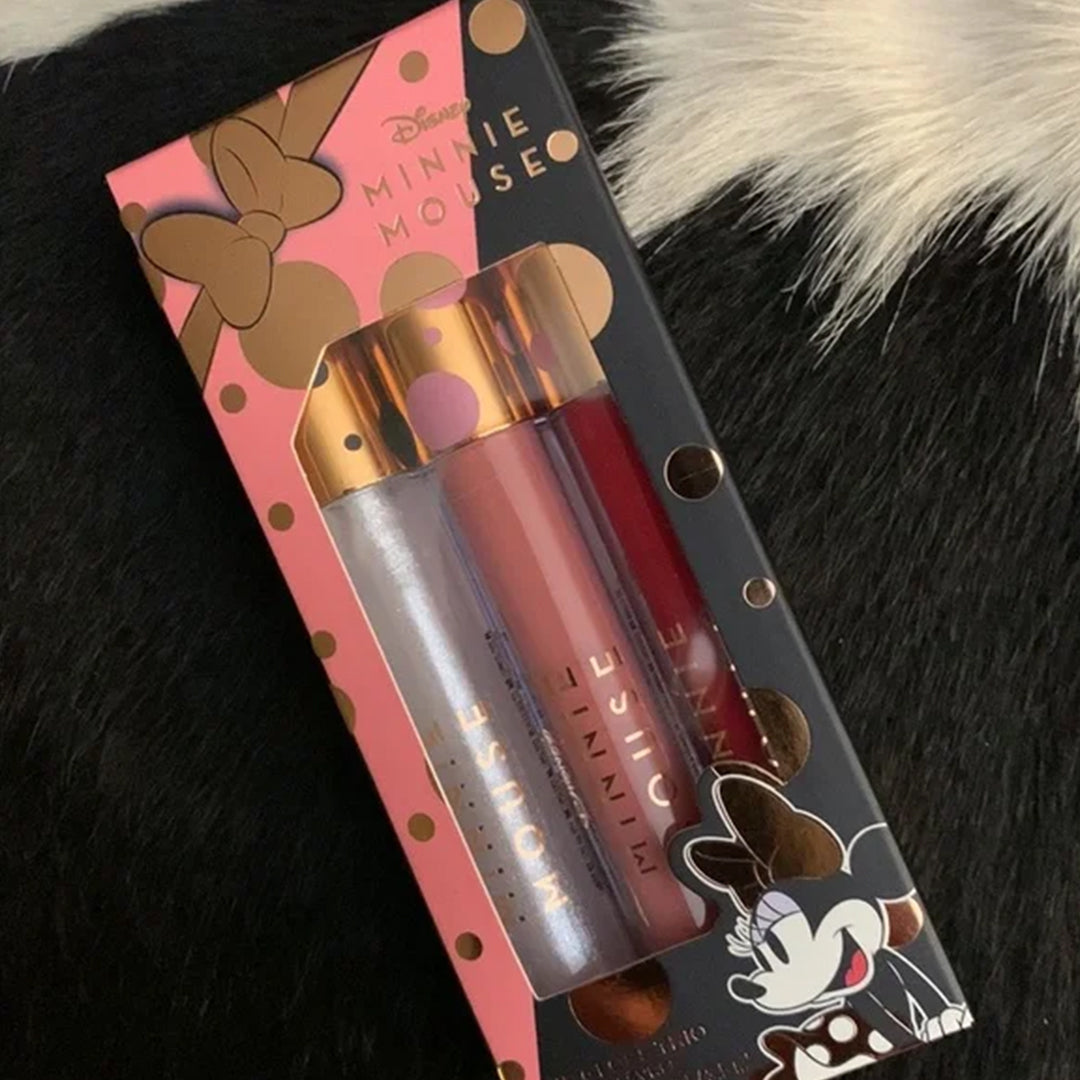 Disneys Minnie Mouse and Makeup Revolution Lipgloss Trio Disneys Minnie Mouse and Makeup Revolution Lipgloss Trio