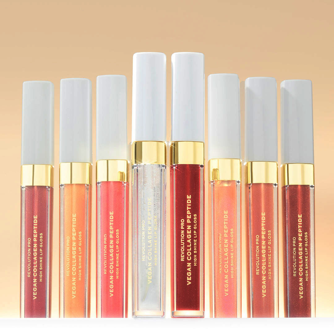 Revolution Pro Vegan Collagen Peptide High Shine Lip Gloss Revolution Pro Vegan Collagen Peptide High Shine Lip Gloss