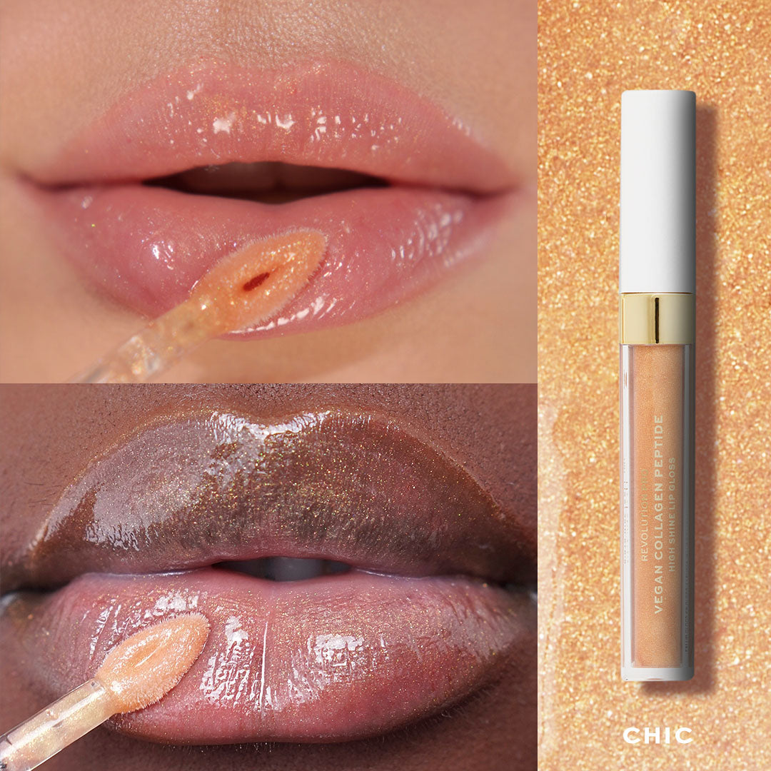 Revolution Pro Vegan Collagen Peptide High Shine Lip Gloss Revolution Pro Vegan Collagen Peptide High Shine Lip Gloss