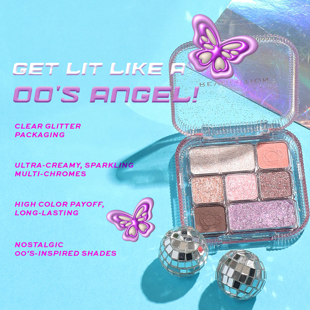 Makeup Revolution Y2K Baby Ultimate Palette 00s Angel Makeup Revolution Y2K Baby Ultimate Palette 00s Angel
