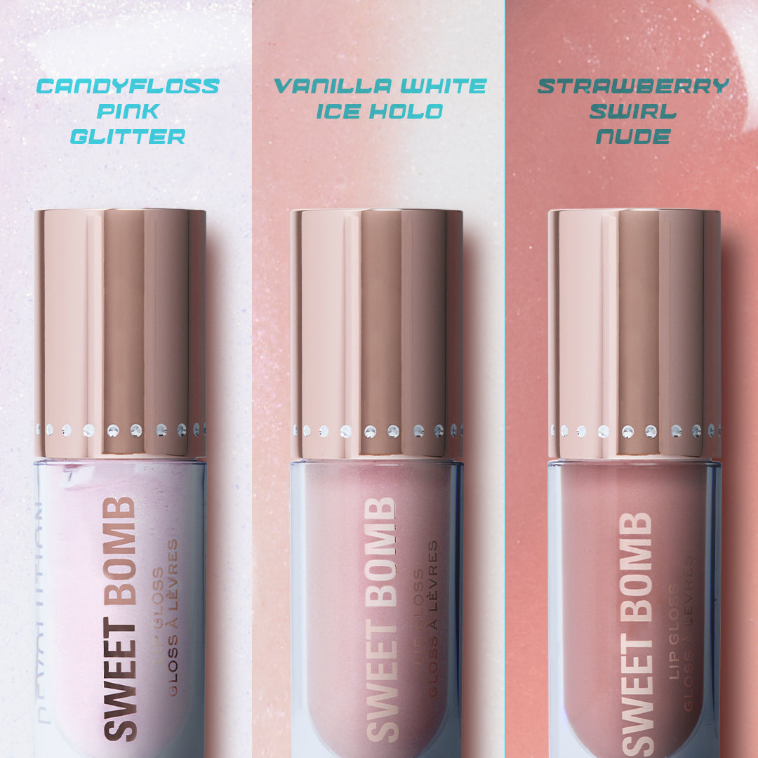 Makeup Revolution Y2K Baby Sweet Bomb Lip Gloss Makeup Revolution Y2K Baby Sweet Bomb Lip Gloss