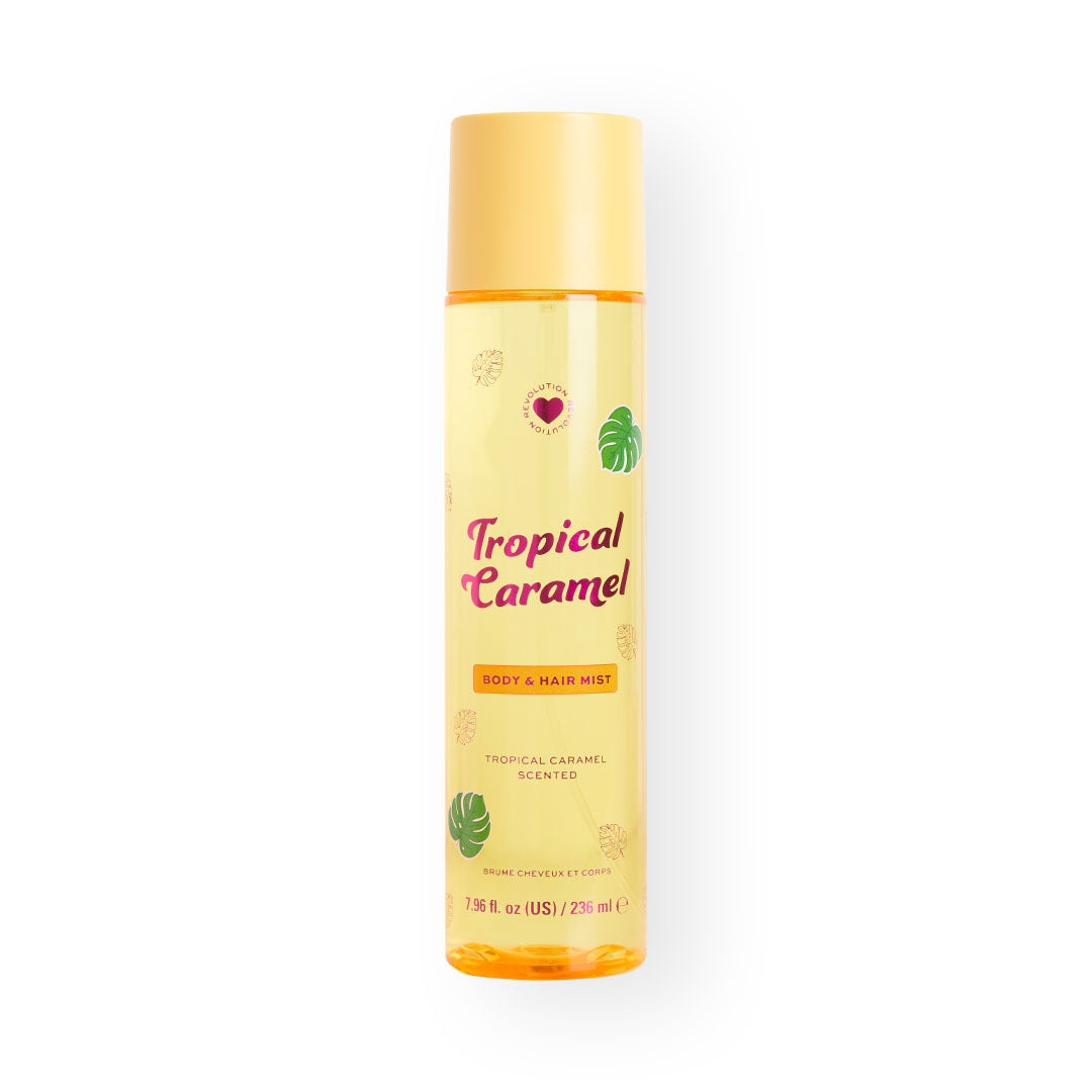 I Heart Revolution Hair & Body Mist – Blossom Bloom & Tropical Caramel I Heart Revolution Hair & Body Mist – Blossom Bloom & Tropical Caramel
