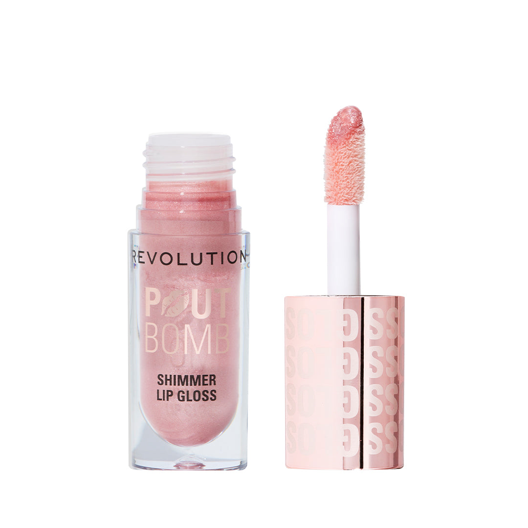 Makeup Revolution Pout Bomb Shimmer Gloss Makeup Revolution Pout Bomb Shimmer Gloss
