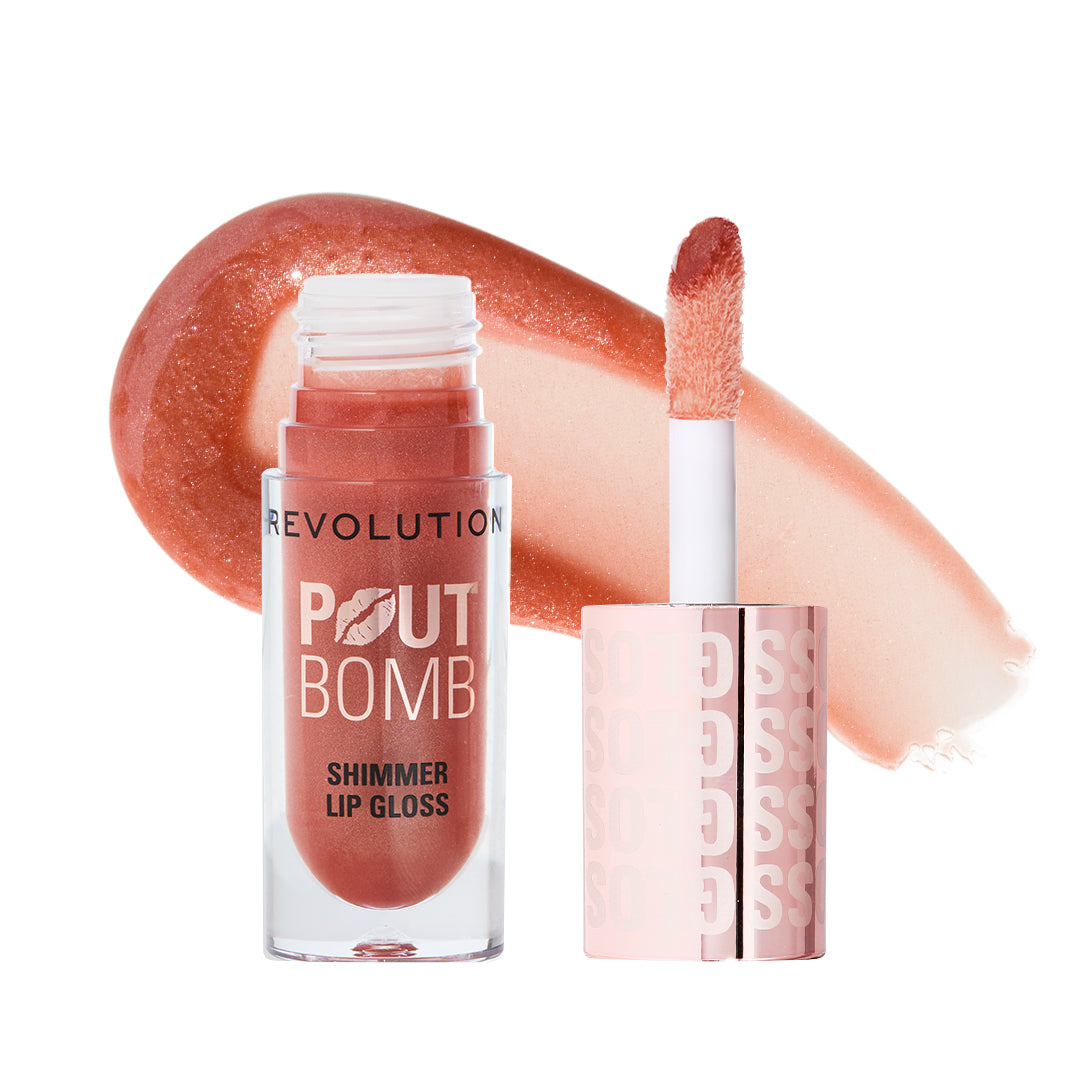 Makeup Revolution Pout Bomb Shimmer Gloss Makeup Revolution Pout Bomb Shimmer Gloss