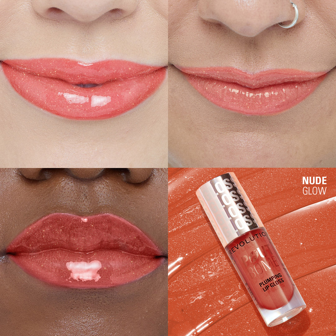 Makeup Revolution Pout Bomb Shimmer Gloss Makeup Revolution Pout Bomb Shimmer Gloss