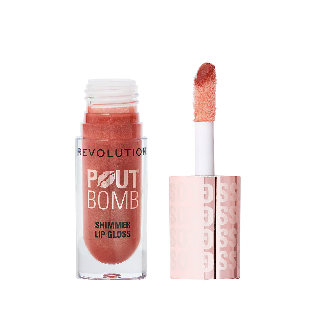 Makeup Revolution Pout Bomb Shimmer Gloss Makeup Revolution Pout Bomb Shimmer Gloss