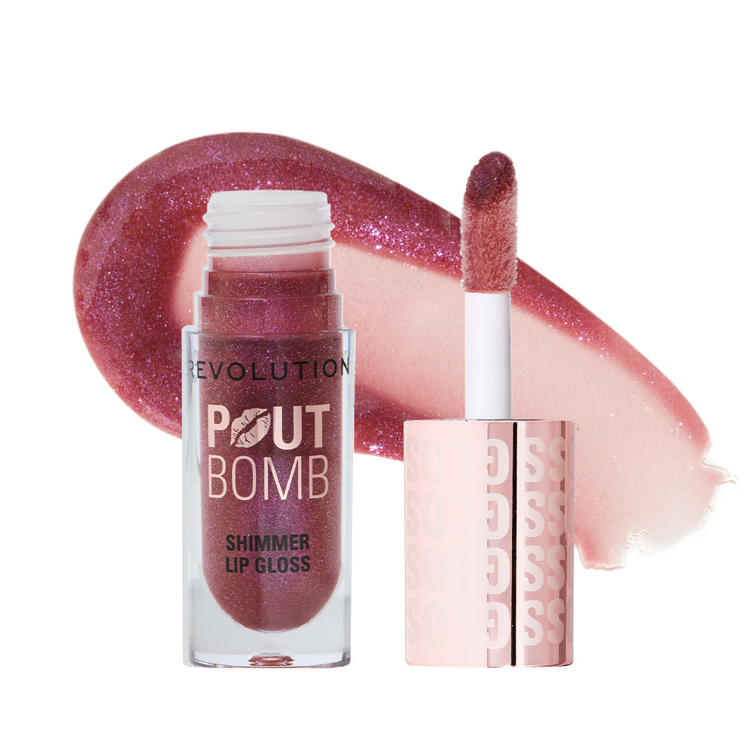 Makeup Revolution Pout Bomb Shimmer Gloss Makeup Revolution Pout Bomb Shimmer Gloss