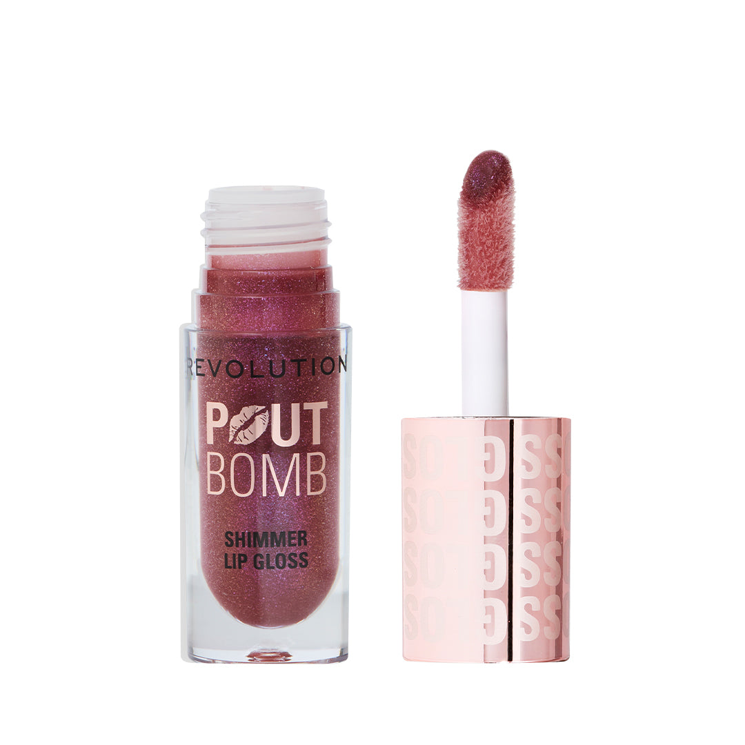 Makeup Revolution Pout Bomb Shimmer Gloss Makeup Revolution Pout Bomb Shimmer Gloss
