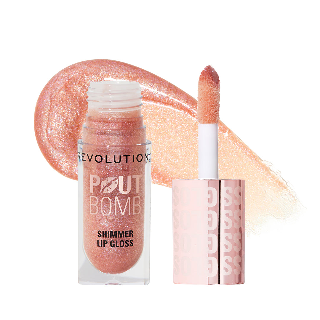 Makeup Revolution Pout Bomb Shimmer Gloss Makeup Revolution Pout Bomb Shimmer Gloss