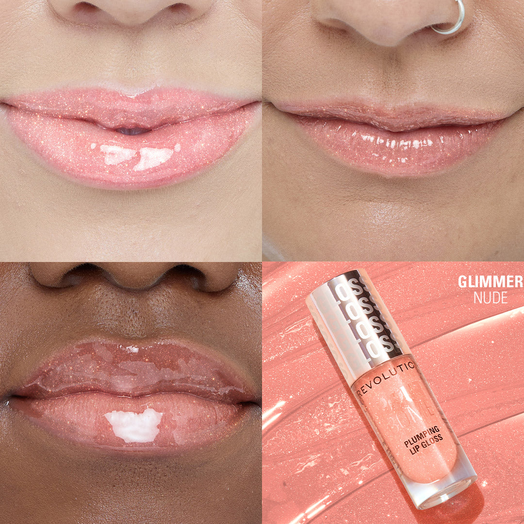 Makeup Revolution Pout Bomb Shimmer Gloss Makeup Revolution Pout Bomb Shimmer Gloss