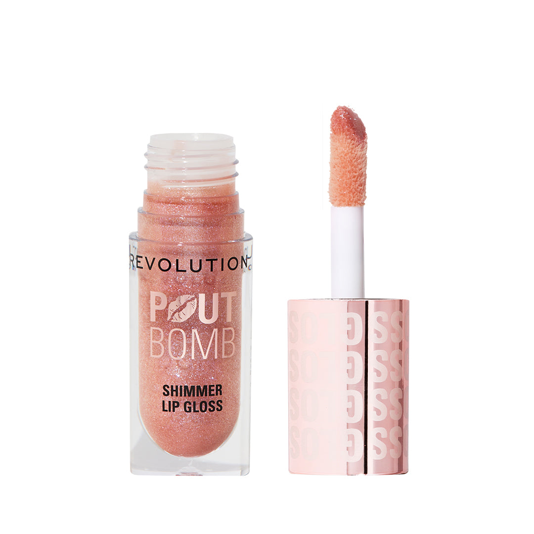 Makeup Revolution Pout Bomb Shimmer Gloss Makeup Revolution Pout Bomb Shimmer Gloss
