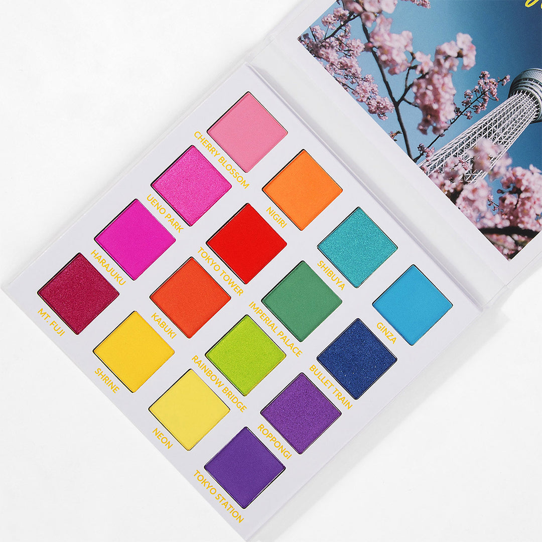 BH Trendy in Tokyo - 16 Color Shadow Palette BH Trendy in Tokyo - 16 Color Shadow Palette