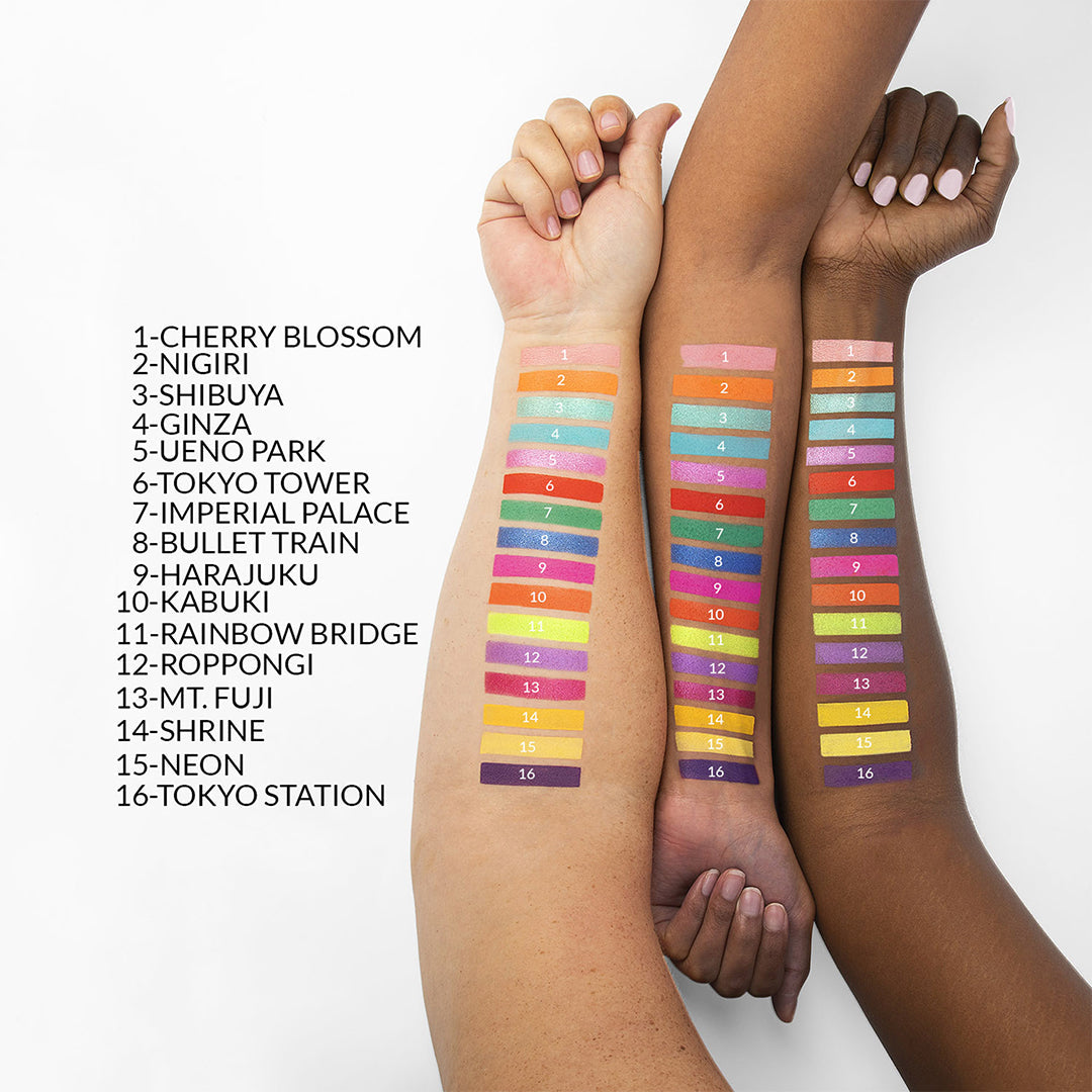 BH Trendy in Tokyo - 16 Color Shadow Palette BH Trendy in Tokyo - 16 Color Shadow Palette