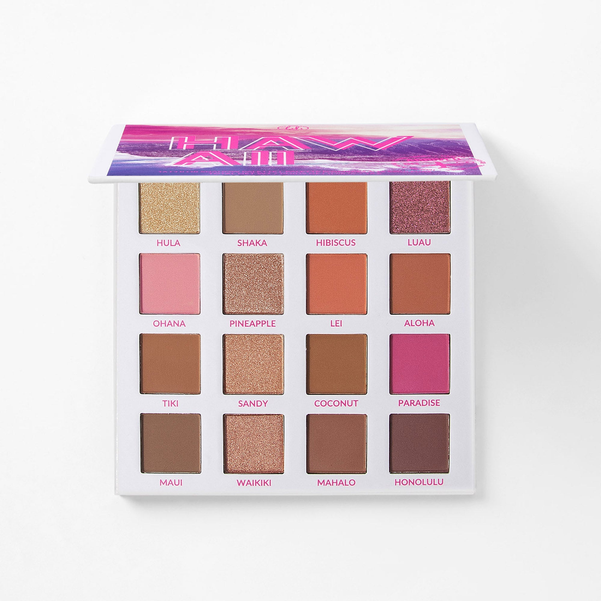 BH Hangin In Hawaii 16 Color Eyeshadow Palette BH Hangin In Hawaii 16 Color Eyeshadow Palette