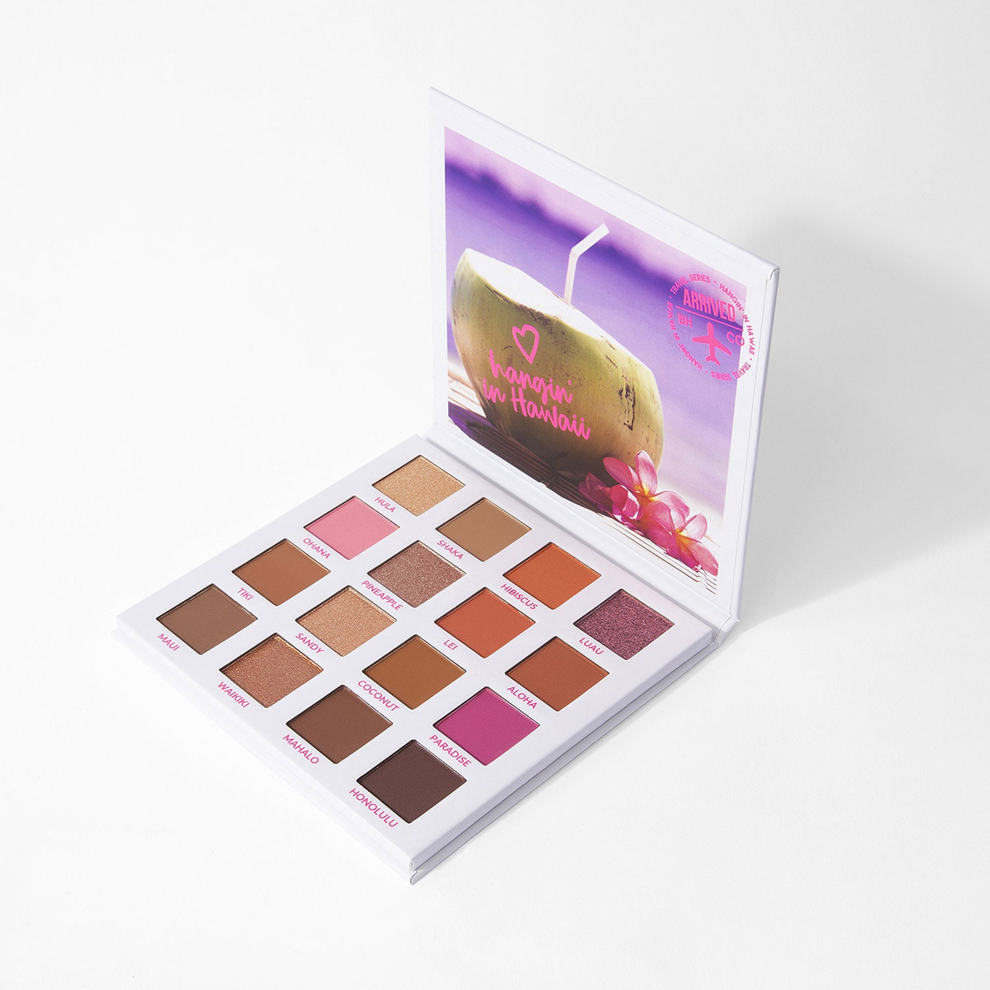 BH Hangin In Hawaii 16 Color Eyeshadow Palette BH Hangin In Hawaii 16 Color Eyeshadow Palette