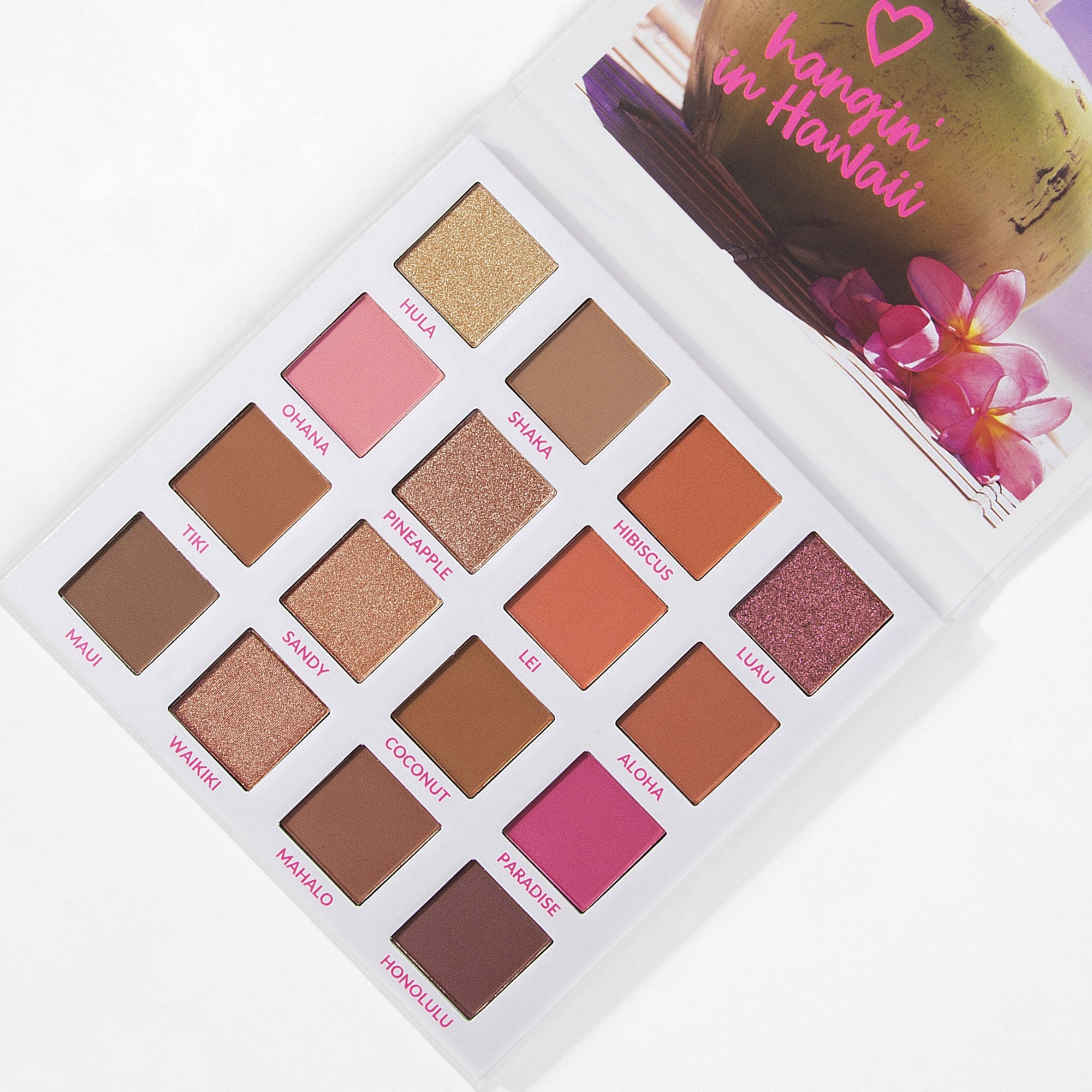 BH Hangin In Hawaii 16 Color Eyeshadow Palette BH Hangin In Hawaii 16 Color Eyeshadow Palette