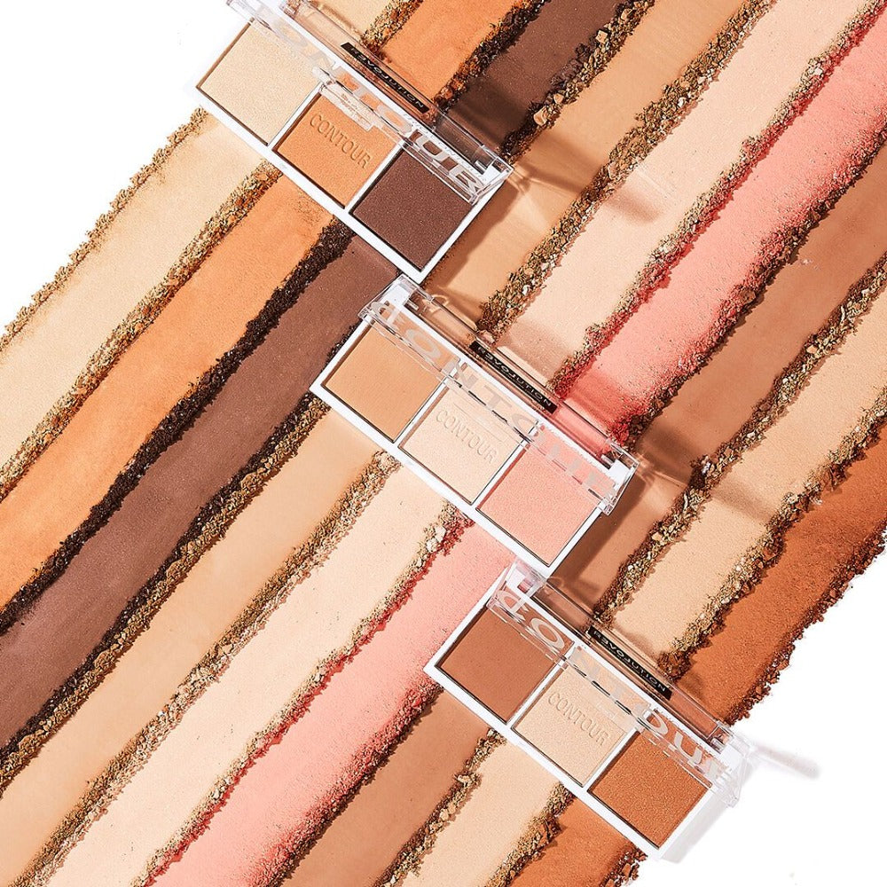 Relove By Revolution Colour Play Contour Trio Palette Sugar Relove By Revolution Colour Play Contour Trio Palette Sugar