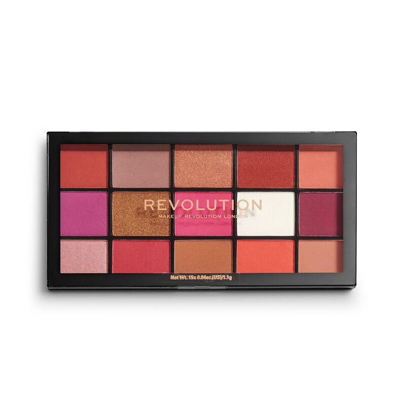 Makeup Revolution Reloaded Eyeshadow Palette Red Alert