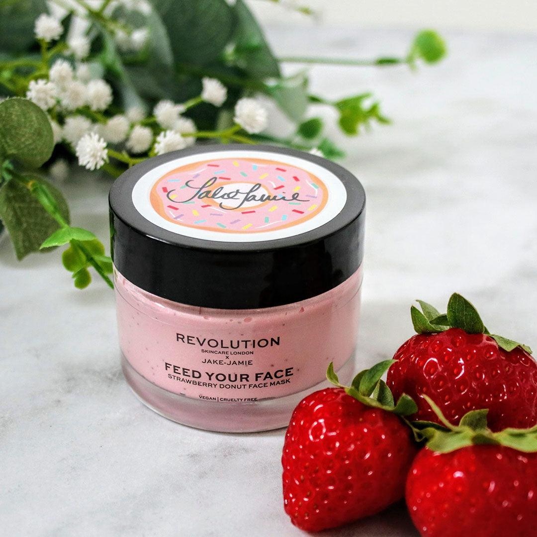 Revolution Skincare x Jake Jamie Strawberry Donut Face Mask ...