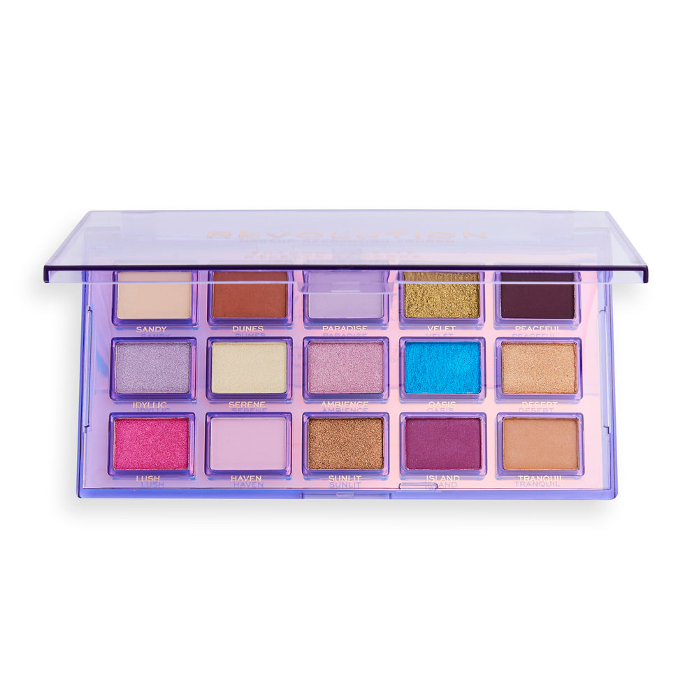 Makeup Revolution Reflective Eyeshadow Palette - Ultra Violet