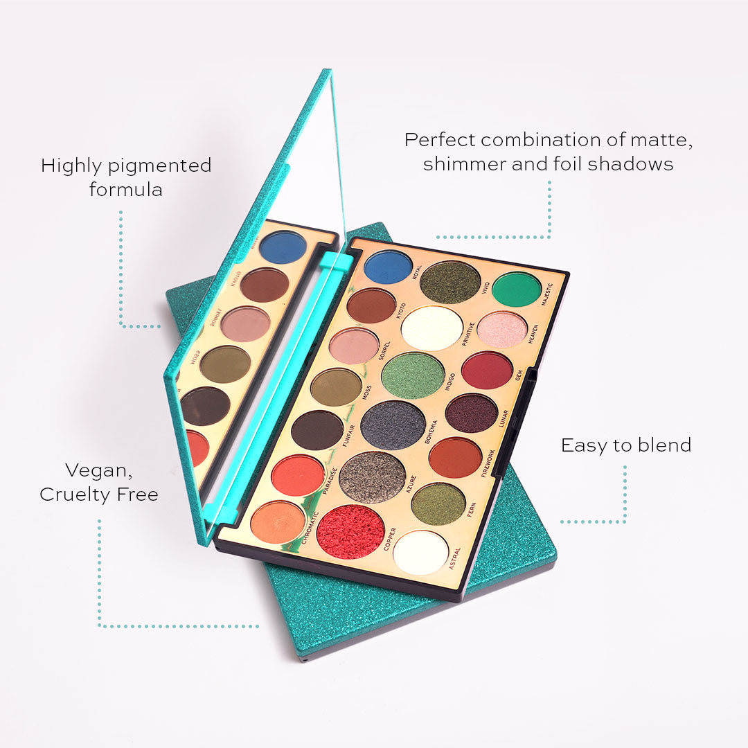 Makeup Revolution Precious Stone Shadow Palette - Emerald