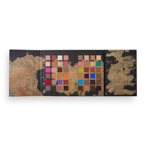 Makeup Revolution X Game of Thrones Westeros Map Palette