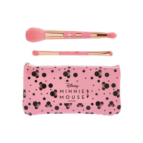 Disneys Minnie Mouse and Makeup Revolution Brush Set