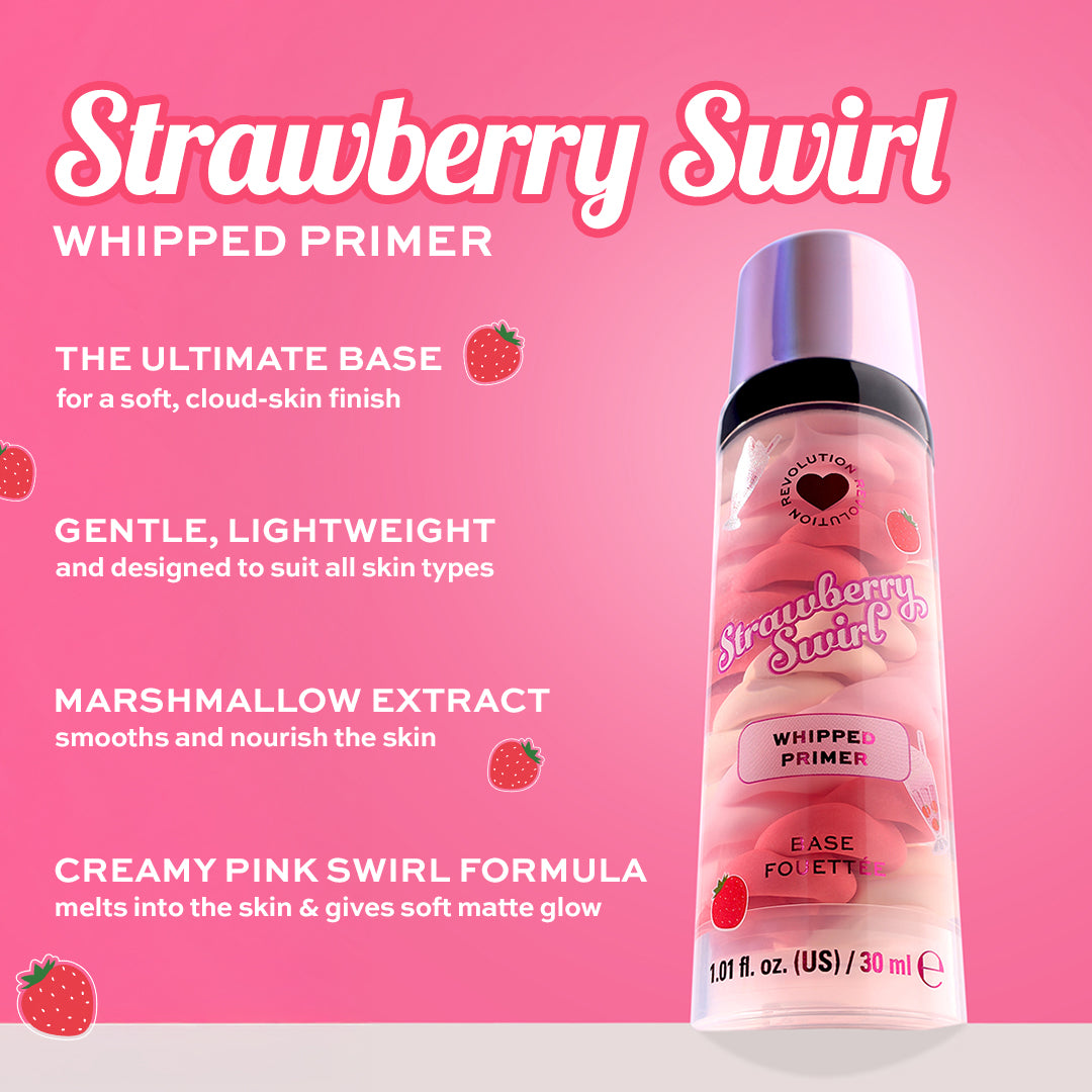 I Heart Revolution Milkshake Strawberry Whipped Swirl Primer