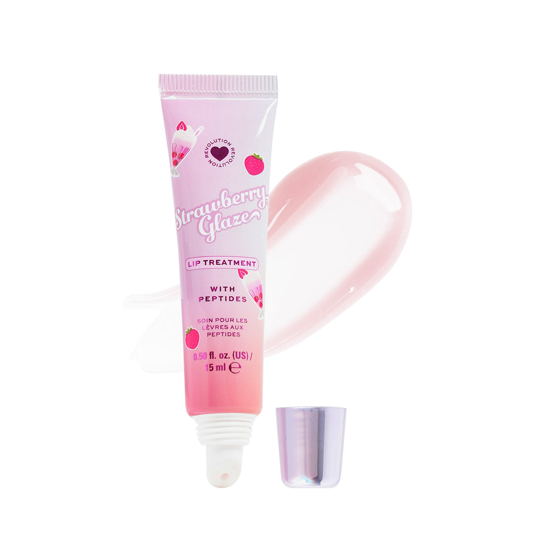 I Heart Revolution Strawberry Glaze Peptide Lip Balm