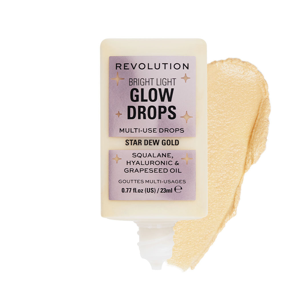 Makeup Revolution Bright Light Glow Drops Golden Star Dew