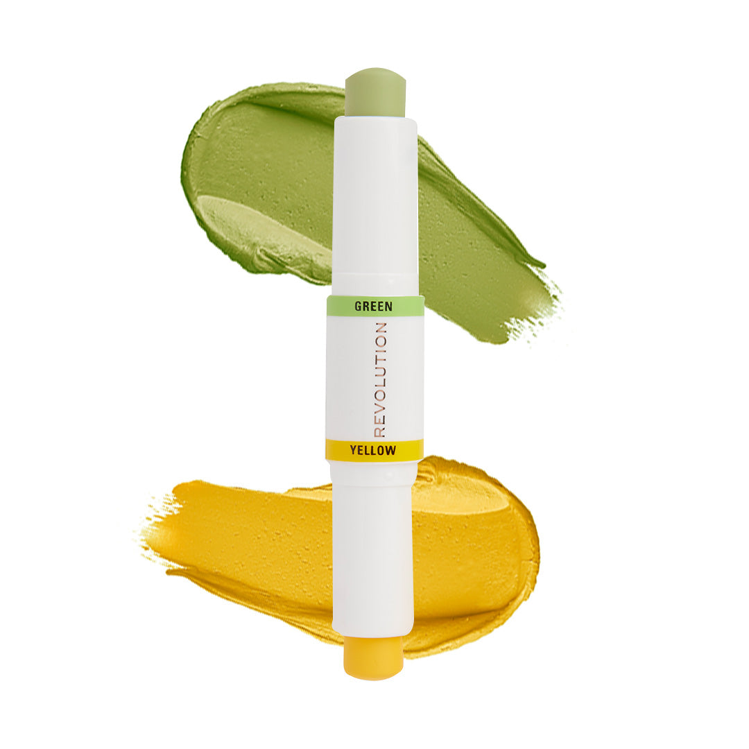 Makeup Revolution Correct & Transform Yellow & Green