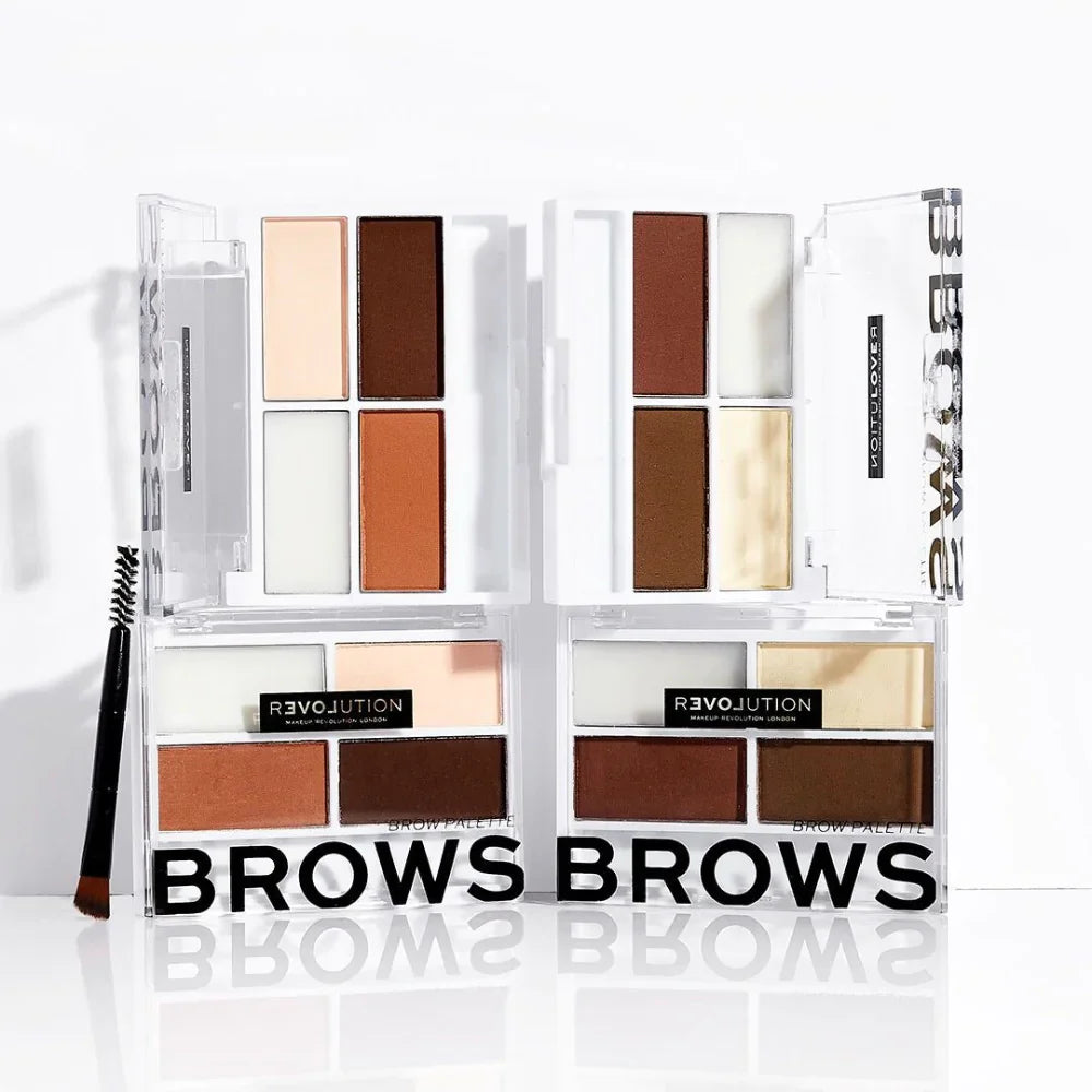 Revolution Colour Types Relove By Revolution Colour Cult Brow Palette Medium – Revolution Beauty