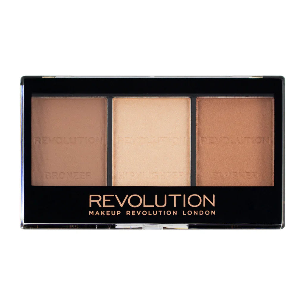 Makeup Revolution Ultra Brightening Contour Kit Ultra Light/Medium C04