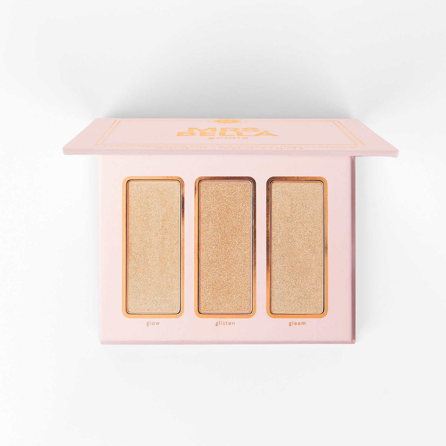 BH Mrs. Bella Goldie 3 Color Highlighter Trio