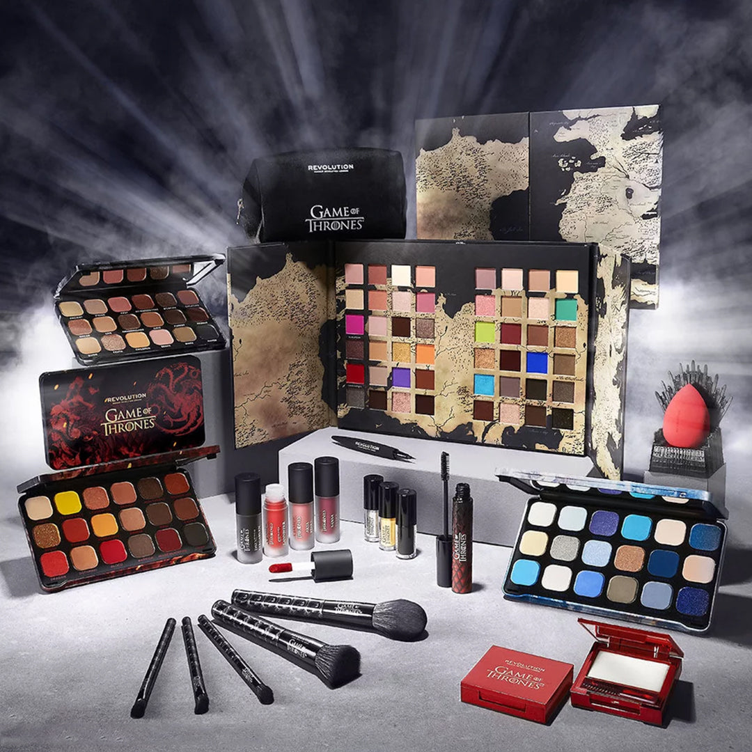 Makeup Revolution X Game of Thrones Westeros Map Palette