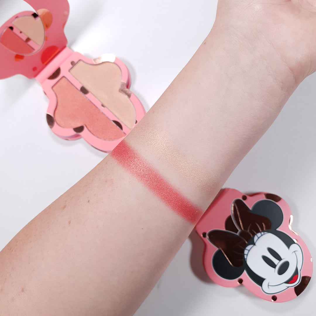 Disneys Minnie Mouse and Makeup Revolution Minnie Forever Highlighter Duo