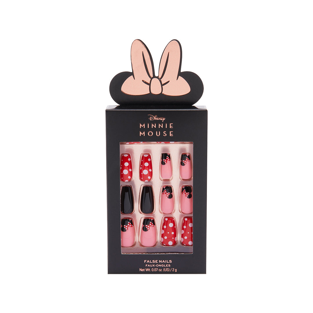Disneys Minnie Mouse and Makeup Revolution Always In Style False Nails