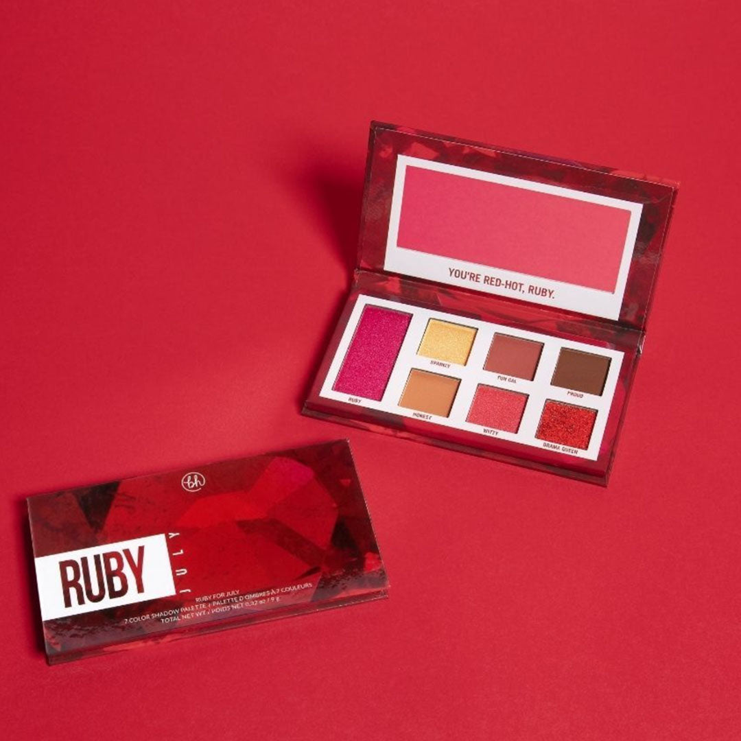 BH Ruby for July - 7 Color Shadow Palette