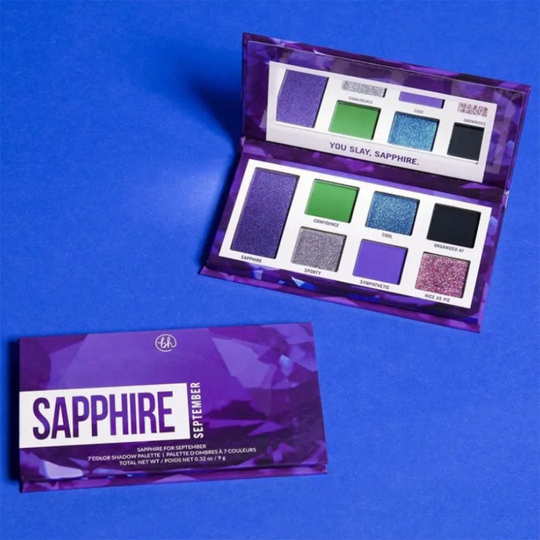 BH Sapphire for September - 7 Color Shadow Palette