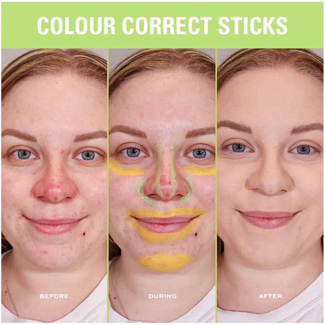 Makeup Revolution Correct & Transform Yellow & Green